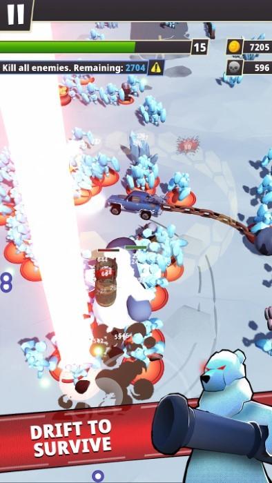 僵尸漂移竞技场最新版(car zombies)下载,僵尸漂移竞技场,射击游戏,僵尸游戏